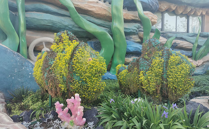 需要補(bǔ)草的動物綠雕